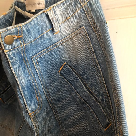 Built By Wendy Utility Barrel Jean - Picture 1 of 11